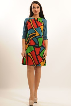 Платье "Африка-Софт" геометрия